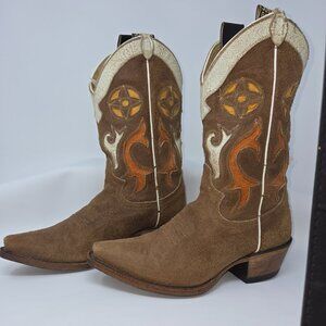 Justin Women's Cowgirl Boots, Size 6.5